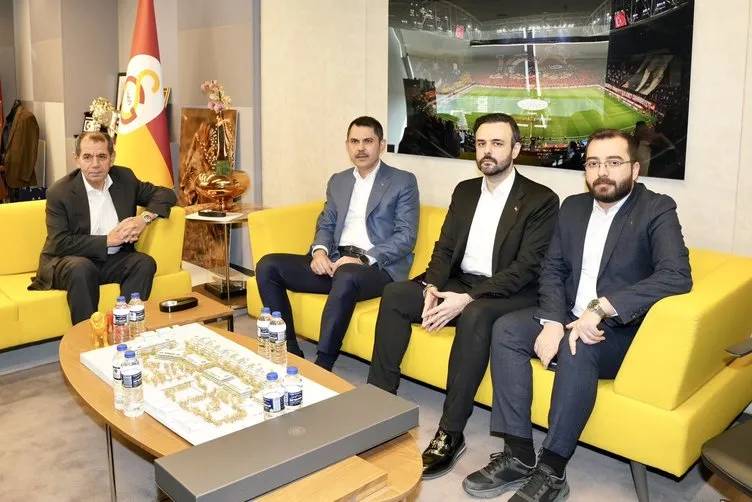 Galatasaray Kulübü Başkanı Dursun Özbek'ten AK Parti İBB adayı Murat Kurum'a destek: ''Murat Kurum İstanbul için bir şans'' 5