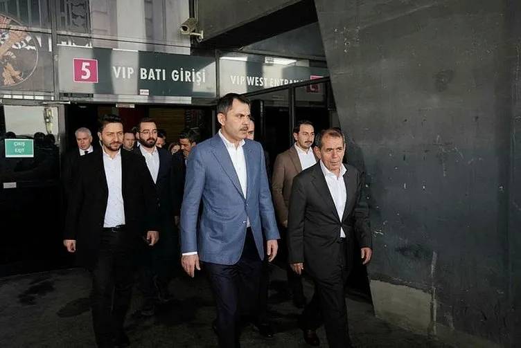 Galatasaray Kulübü Başkanı Dursun Özbek'ten AK Parti İBB adayı Murat Kurum'a destek: ''Murat Kurum İstanbul için bir şans'' 6