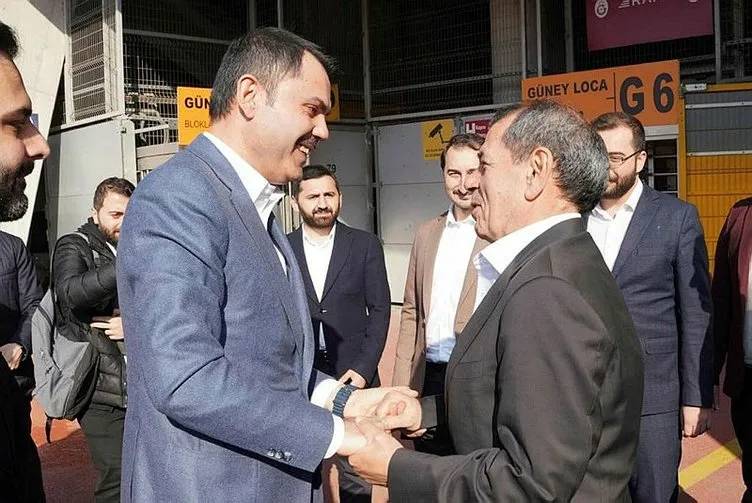 Galatasaray Kulübü Başkanı Dursun Özbek'ten AK Parti İBB adayı Murat Kurum'a destek: ''Murat Kurum İstanbul için bir şans'' 9