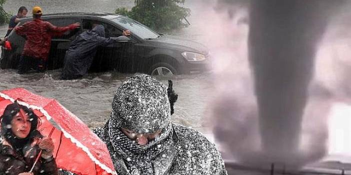 Meteoroloji o bölgeleri uyardı! Kar, şiddetli yağmur, dolu, sel, su baskınlarına dikkat, 19 Ocak Cuma hava durumu