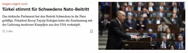 Türkiye İsveç'in NATO üyeliğini TBMM'de onaylayarak kabül etti, Karar dünya basınında büyük yankı buldu 17