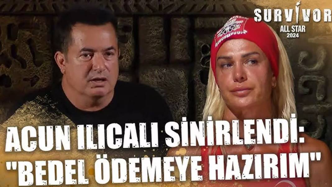 Survivor All Star 2024'te ortalık karıştı! Acun Ilıcalı yapılanlar kabul edilemez dedi konseyde çileden çıktı 2