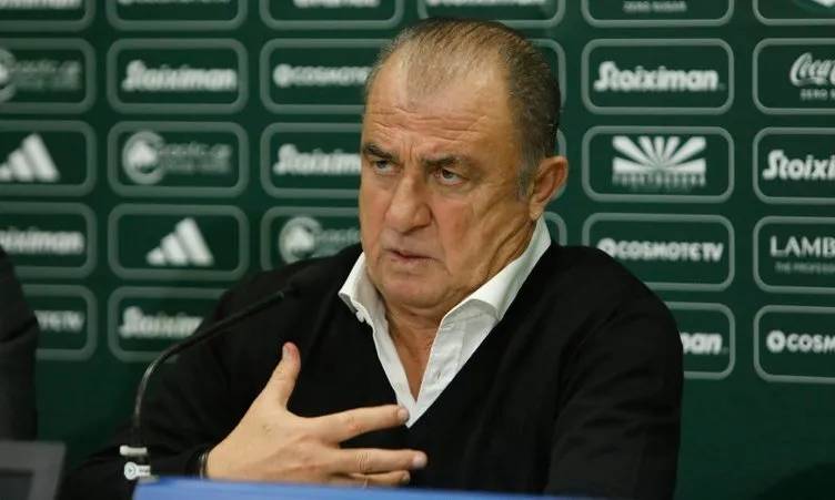 Fatih Terim çılgına döndü, Panathinaikos-PAOK maçında ortalık fena karıştı, çıkan tartışmaya polis ekipleri müdahale etti 10