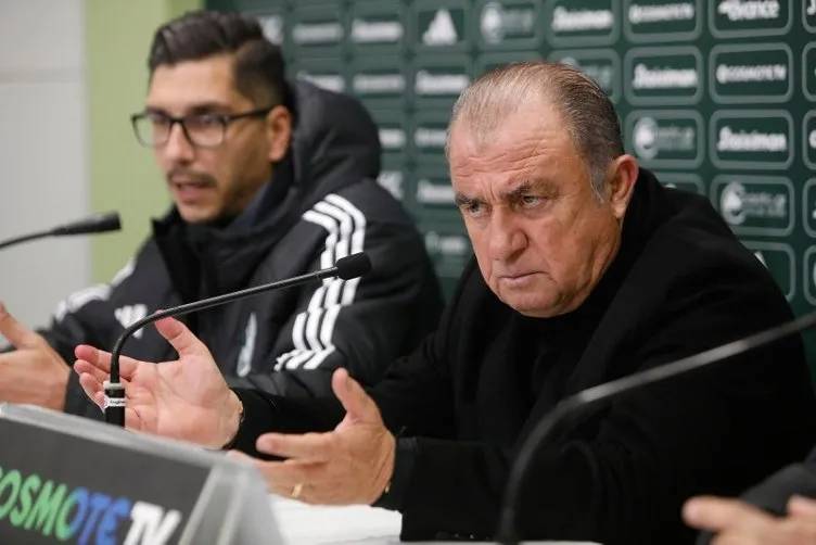 Fatih Terim çılgına döndü, Panathinaikos-PAOK maçında ortalık fena karıştı, çıkan tartışmaya polis ekipleri müdahale etti 7