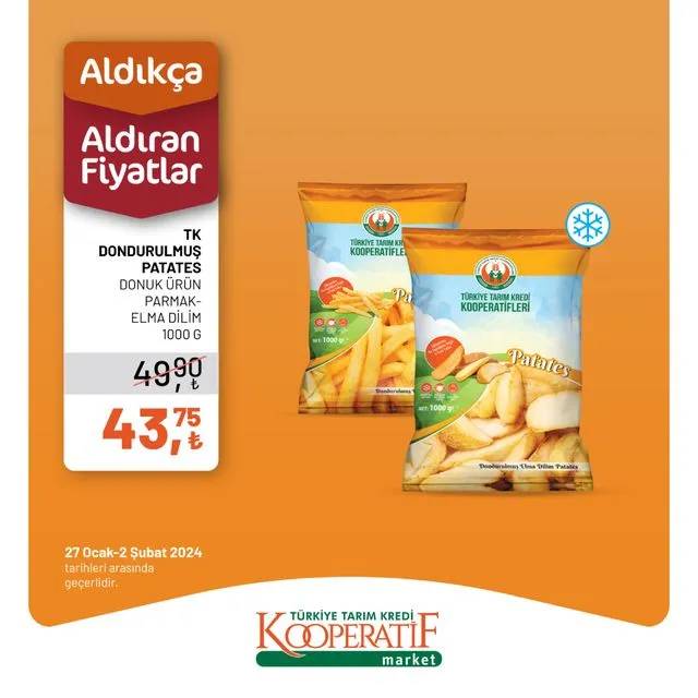 Tarım Kredi Market'ten eşi benzeri olmayan indirim kampanyası, 28 Ocak-2 Şubat 2024 aktüel ürünler kataloğu... 12
