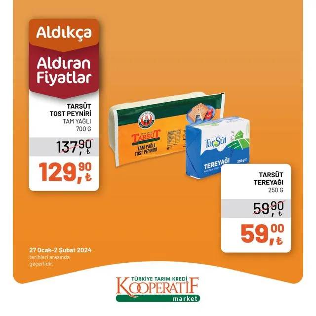 Tarım Kredi Market'ten eşi benzeri olmayan indirim kampanyası, 28 Ocak-2 Şubat 2024 aktüel ürünler kataloğu... 16