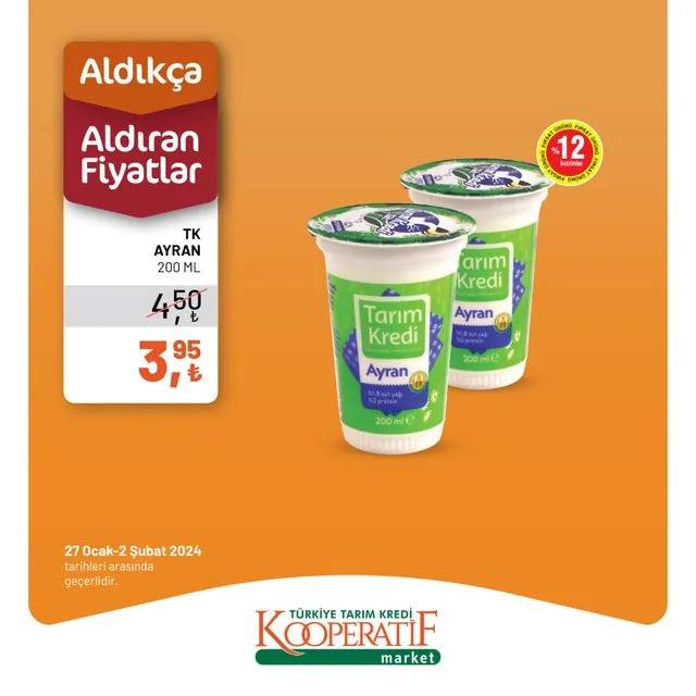 Tarım Kredi Market'ten eşi benzeri olmayan indirim kampanyası, 28 Ocak-2 Şubat 2024 aktüel ürünler kataloğu... 29