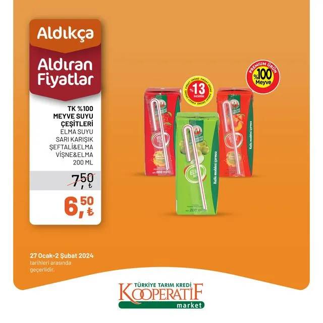 Tarım Kredi Market'ten eşi benzeri olmayan indirim kampanyası, 28 Ocak-2 Şubat 2024 aktüel ürünler kataloğu... 4