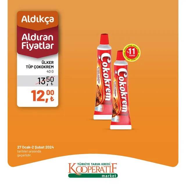Tarım Kredi Market'ten eşi benzeri olmayan indirim kampanyası, 28 Ocak-2 Şubat 2024 aktüel ürünler kataloğu... 9