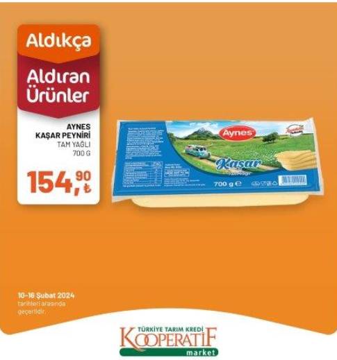 Aldıkça aldıran fiyatlar! Tarım Kredi Market 10-18 Şubat 2024 'haftanın fırsatları' indirimli ürün listesini yayınladı 10