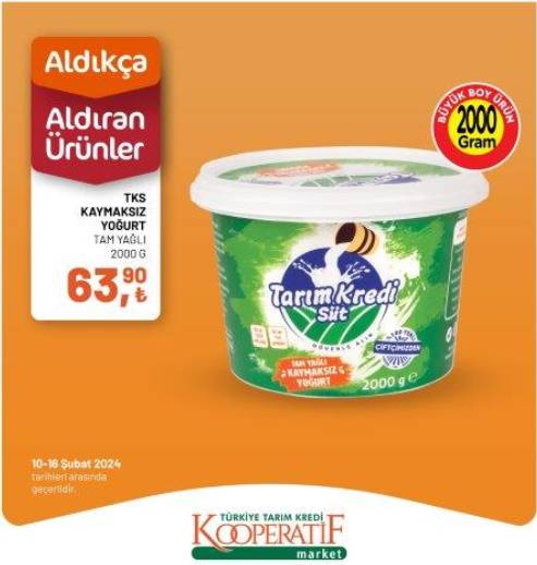 Aldıkça aldıran fiyatlar! Tarım Kredi Market 10-18 Şubat 2024 'haftanın fırsatları' indirimli ürün listesini yayınladı 16