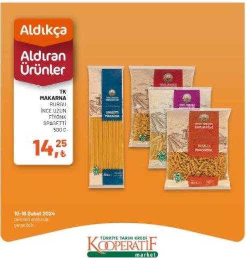 Aldıkça aldıran fiyatlar! Tarım Kredi Market 10-18 Şubat 2024 'haftanın fırsatları' indirimli ürün listesini yayınladı 19