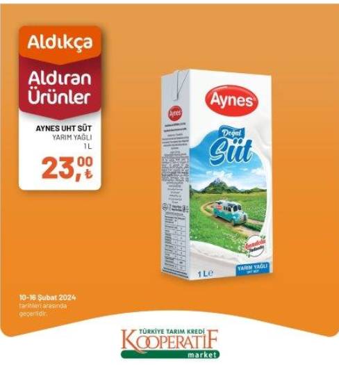 Aldıkça aldıran fiyatlar! Tarım Kredi Market 10-18 Şubat 2024 'haftanın fırsatları' indirimli ürün listesini yayınladı 2