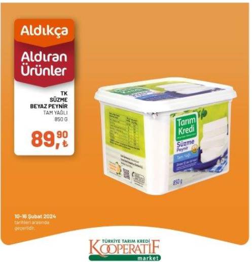 Aldıkça aldıran fiyatlar! Tarım Kredi Market 10-18 Şubat 2024 'haftanın fırsatları' indirimli ürün listesini yayınladı 5