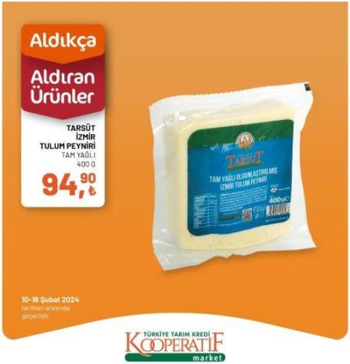 Aldıkça aldıran fiyatlar! Tarım Kredi Market 10-18 Şubat 2024 'haftanın fırsatları' indirimli ürün listesini yayınladı 7