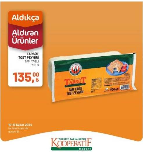 Aldıkça aldıran fiyatlar! Tarım Kredi Market 10-18 Şubat 2024 'haftanın fırsatları' indirimli ürün listesini yayınladı 9