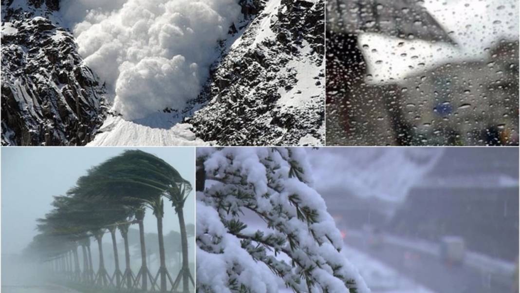 Meteorolojiden o iller için uyarı üzerine uyarı! Kuvvetli yağmur kar çiğ tehlikesine dikkat! 15 Şubat Perşembe Bugün hava nasıl olacak? 1