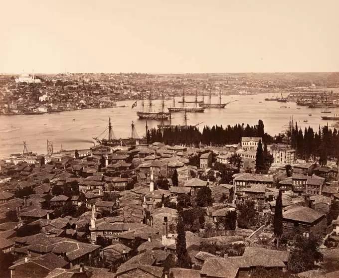 Çok eski tarihli İstanbul fotoğrafları, daha önce hiç görmediğiniz Macar arşivinden 1800 yıllara ait muhteşem İstanbul fotoğrafları 13