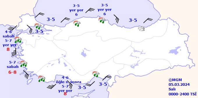 Meteorolojiden uyarı! Havalar soğuyor kış geri geliyor, 5 Mart 2024 Salı hava durumu ve sıcaklıkları 14