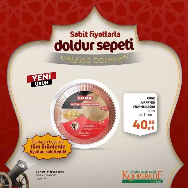 Tarım Kredi Market'ten Ramazan ayına özel dev kampanya! Bazı ürünlerde fiyatları sabitledi ve yüzde elliye varan indirime gitti 102