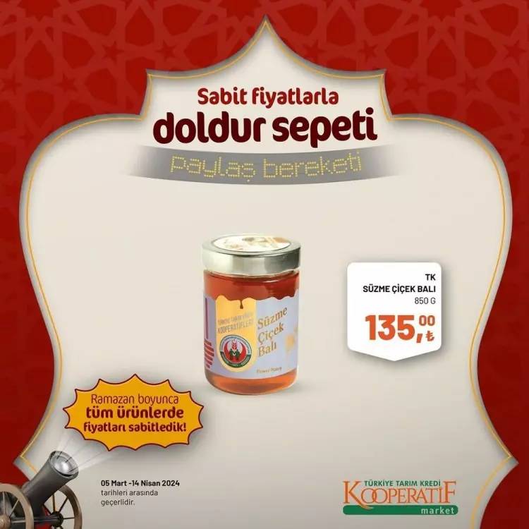 Tarım Kredi Market'ten Ramazan ayına özel dev kampanya! Bazı ürünlerde fiyatları sabitledi ve yüzde elliye varan indirime gitti 31