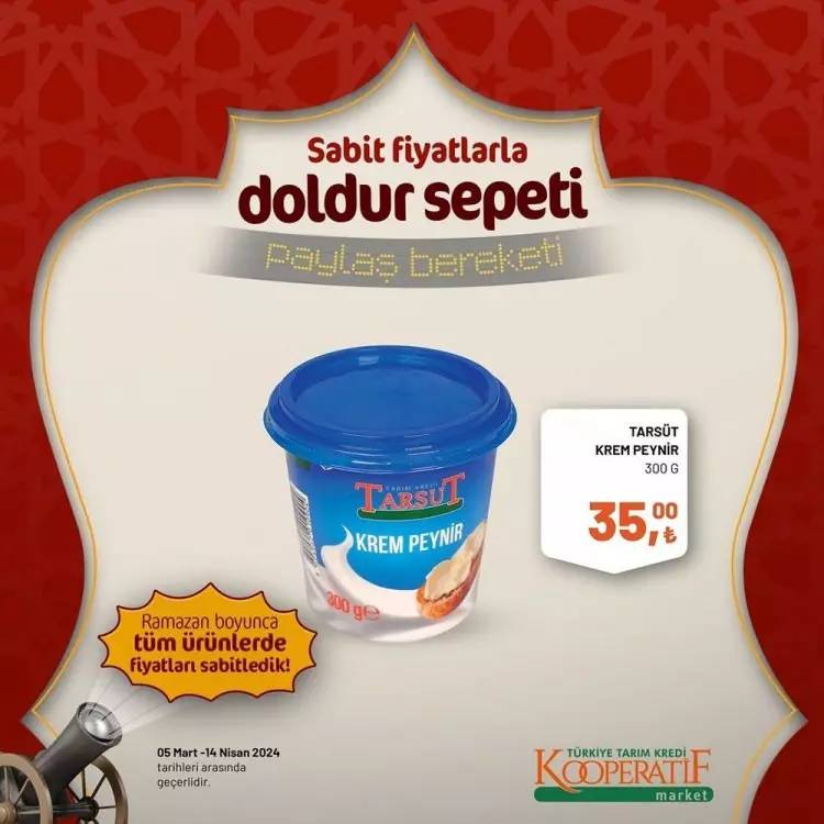 Tarım Kredi Market'ten Ramazan ayına özel dev kampanya! Bazı ürünlerde fiyatları sabitledi ve yüzde elliye varan indirime gitti 42