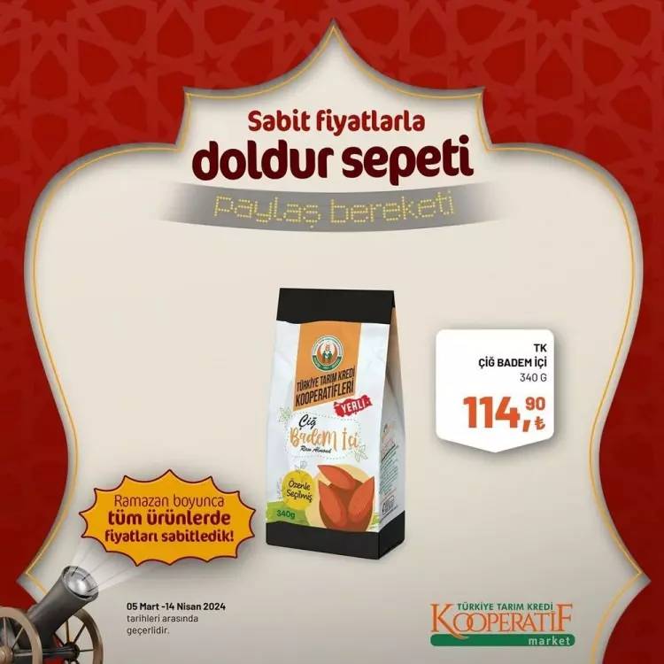 Tarım Kredi Market'ten Ramazan ayına özel dev kampanya! Bazı ürünlerde fiyatları sabitledi ve yüzde elliye varan indirime gitti 62