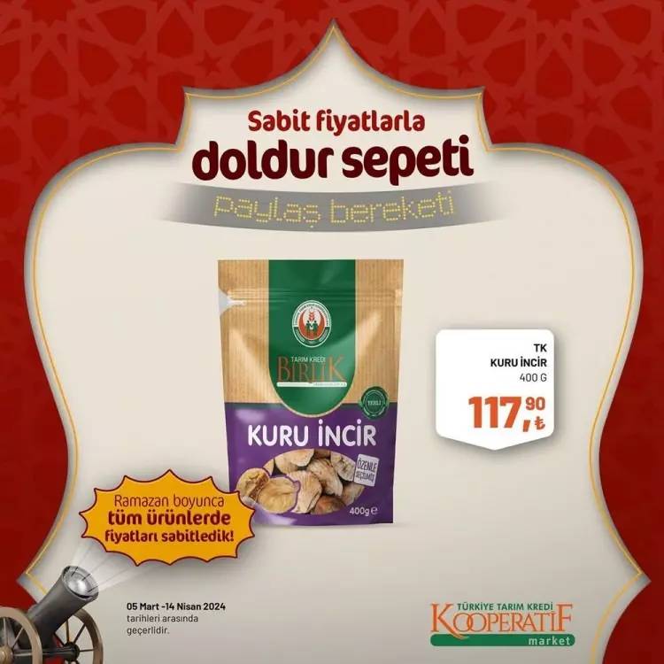 Tarım Kredi Market'ten Ramazan ayına özel dev kampanya! Bazı ürünlerde fiyatları sabitledi ve yüzde elliye varan indirime gitti 68