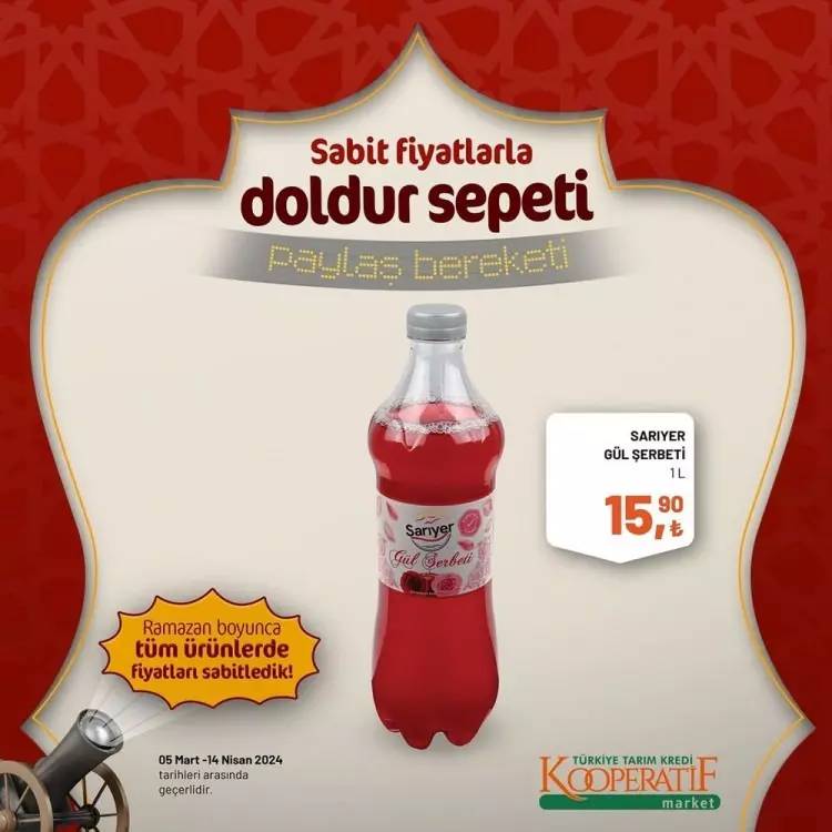 Tarım Kredi Market'ten Ramazan ayına özel dev kampanya! Bazı ürünlerde fiyatları sabitledi ve yüzde elliye varan indirime gitti 79