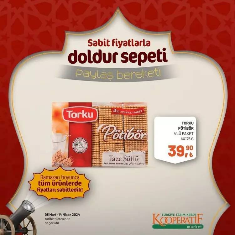 Tarım Kredi Market'ten Ramazan ayına özel dev kampanya! Bazı ürünlerde fiyatları sabitledi ve yüzde elliye varan indirime gitti 90