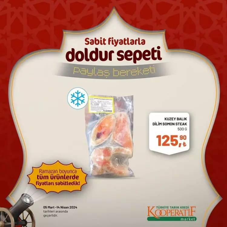 Tarım Kredi Market'ten Ramazan ayına özel dev kampanya! Bazı ürünlerde fiyatları sabitledi ve yüzde elliye varan indirime gitti 93