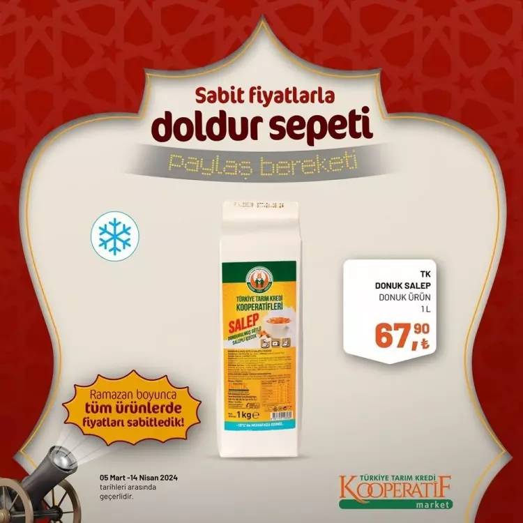 Tarım Kredi Market'ten Ramazan ayına özel dev kampanya! Bazı ürünlerde fiyatları sabitledi ve yüzde elliye varan indirime gitti 99