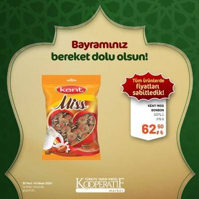 Tarım Kredi Market'ten Ramazan Bayramına çok özel dev indirim! 30 Mart 14 Nisan tarihleri arasında geçerli olacak ürün kataloğunu yayınladı 22