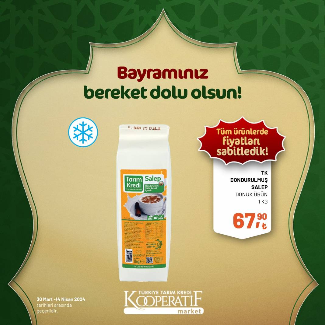 Tarım Kredi Market'ten Ramazan Bayramına çok özel dev indirim! 30 Mart 14 Nisan tarihleri arasında geçerli olacak ürün kataloğunu yayınladı 35