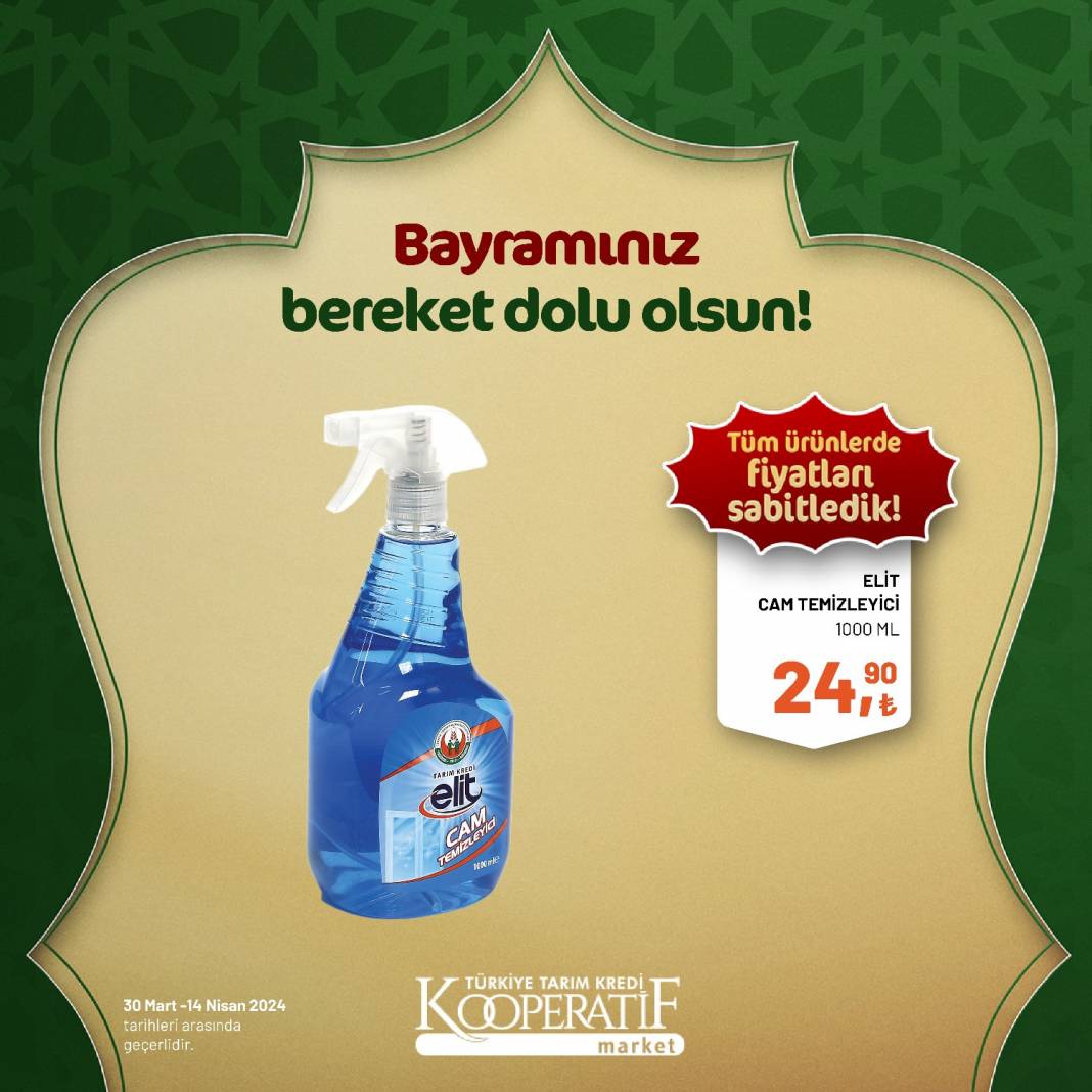 Tarım Kredi Market'ten Ramazan Bayramına çok özel dev indirim! 30 Mart 14 Nisan tarihleri arasında geçerli olacak ürün kataloğunu yayınladı 45