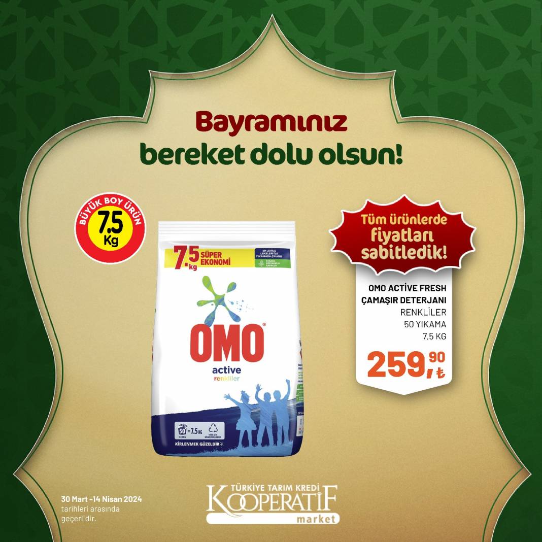 Tarım Kredi Market'ten Ramazan Bayramına çok özel dev indirim! 30 Mart 14 Nisan tarihleri arasında geçerli olacak ürün kataloğunu yayınladı 49