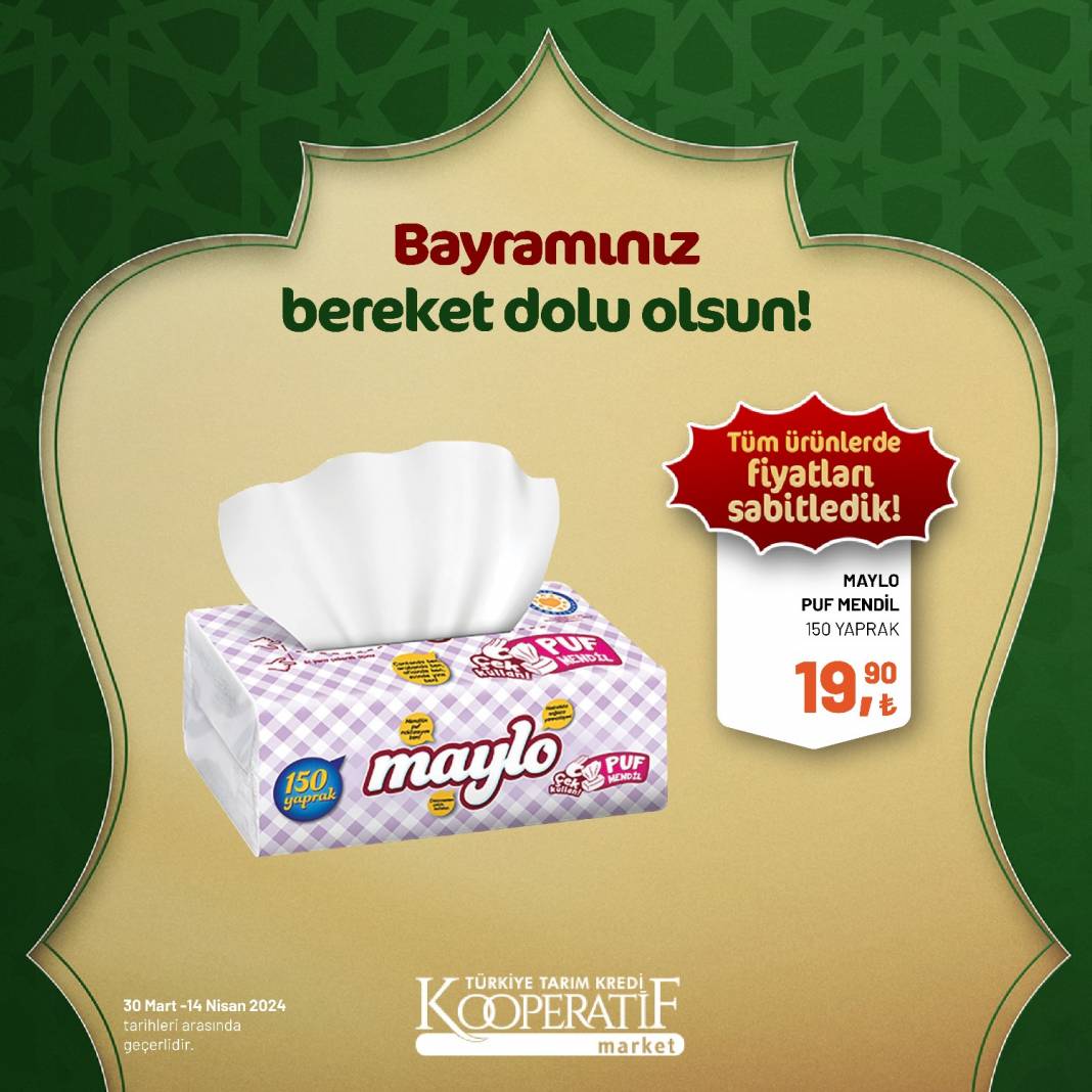 Tarım Kredi Market'ten Ramazan Bayramına çok özel dev indirim! 30 Mart 14 Nisan tarihleri arasında geçerli olacak ürün kataloğunu yayınladı 51