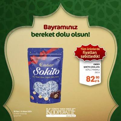 Tarım Kredi Market'ten Ramazan Bayramına çok özel dev indirim! 30 Mart 14 Nisan tarihleri arasında geçerli olacak ürün kataloğunu yayınladı 7