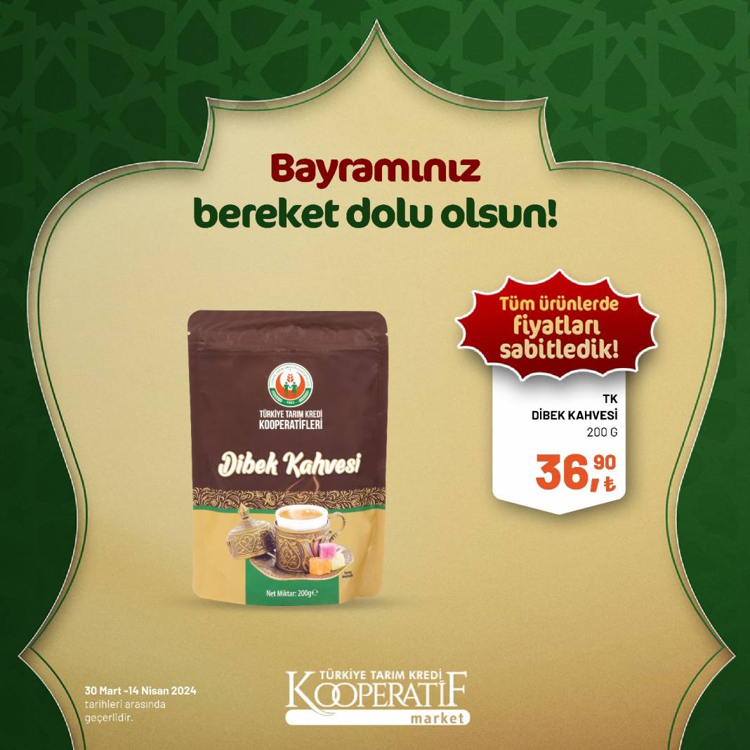 Tarım Kredi Market'ten Ramazan Bayramına çok özel dev indirim! 30 Mart 14 Nisan tarihleri arasında geçerli olacak ürün kataloğunu yayınladı 73