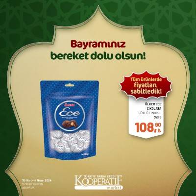 Tarım Kredi Market'ten Ramazan Bayramına çok özel dev indirim! 30 Mart 14 Nisan tarihleri arasında geçerli olacak ürün kataloğunu yayınladı 9