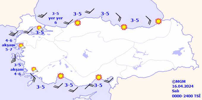 16 Nisan 2024 Salı günü hava durumu nasıl olacak? Meteorolojiden sıcaklık açıklaması! 10