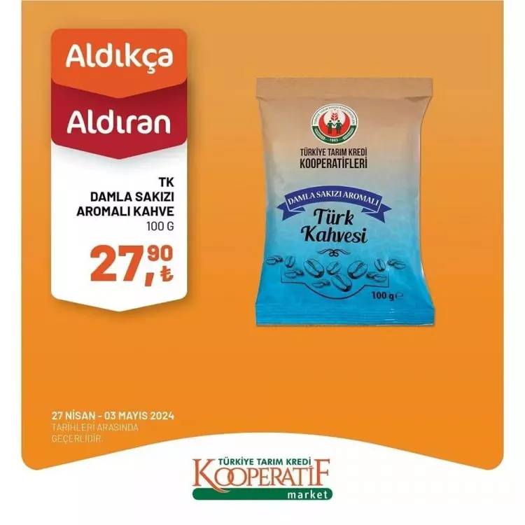 Tarım Kredi Market, 27 Nisan-3 Mayıs tarihleri arası geçerli olacak özel indirimli ürün listesini yayınladı! 10