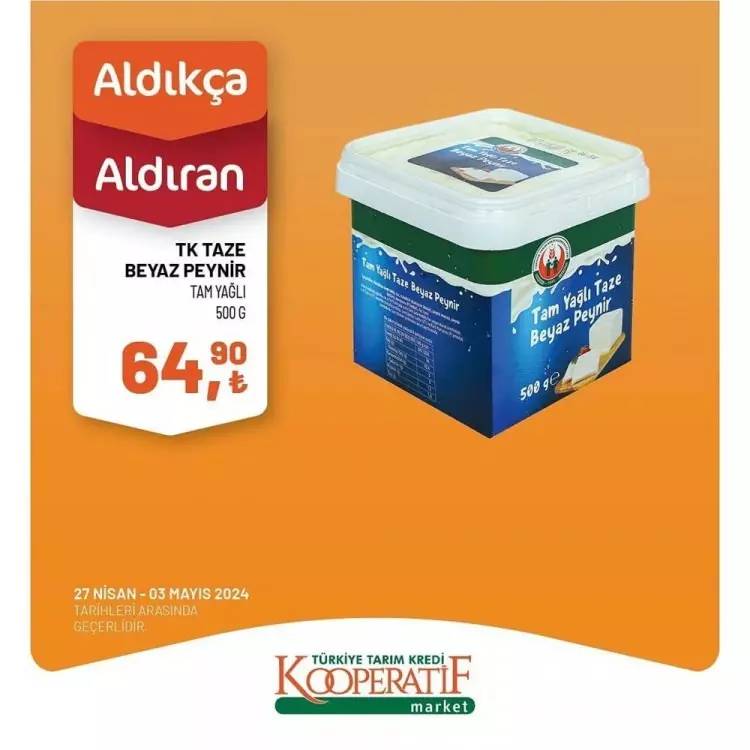 Tarım Kredi Market, 27 Nisan-3 Mayıs tarihleri arası geçerli olacak özel indirimli ürün listesini yayınladı! 11