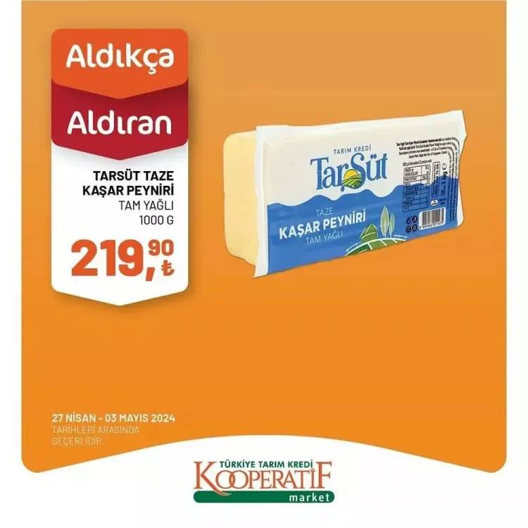 Tarım Kredi Market, 27 Nisan-3 Mayıs tarihleri arası geçerli olacak özel indirimli ürün listesini yayınladı! 17