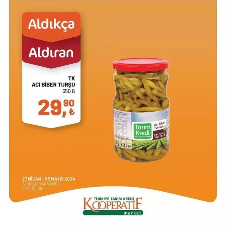 Tarım Kredi Market, 27 Nisan-3 Mayıs tarihleri arası geçerli olacak özel indirimli ürün listesini yayınladı! 29