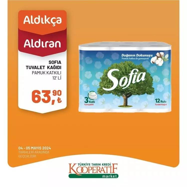 Tarım Kredi Market'ten indirim kampanyaları  devam ediyor! 8-10 Mayıs Tarihleri arasında geçerli indirimli ürün kataloğunu yayınladı 12