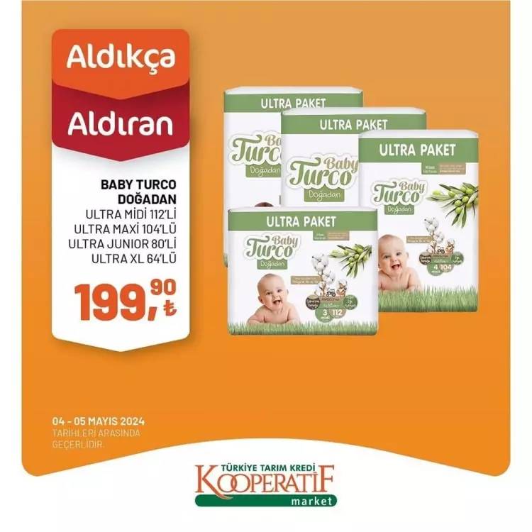 Tarım Kredi Market'ten indirim kampanyaları  devam ediyor! 8-10 Mayıs Tarihleri arasında geçerli indirimli ürün kataloğunu yayınladı 14