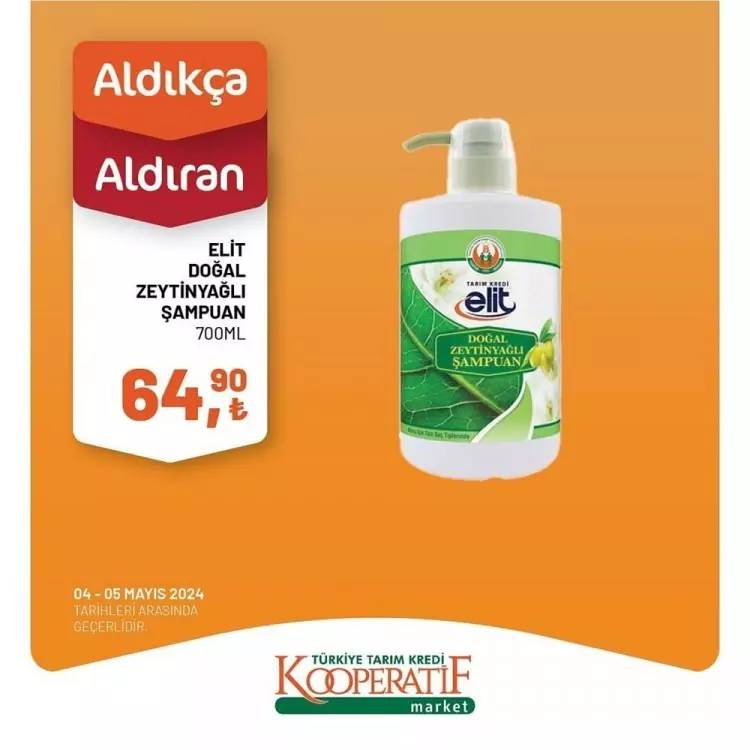 Tarım Kredi Market'ten indirim kampanyaları  devam ediyor! 8-10 Mayıs Tarihleri arasında geçerli indirimli ürün kataloğunu yayınladı 4