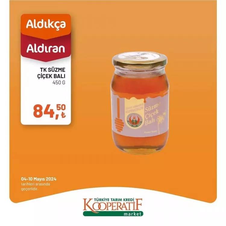 Tarım Kredi Market'ten indirim kampanyaları  devam ediyor! 8-10 Mayıs Tarihleri arasında geçerli indirimli ürün kataloğunu yayınladı 52