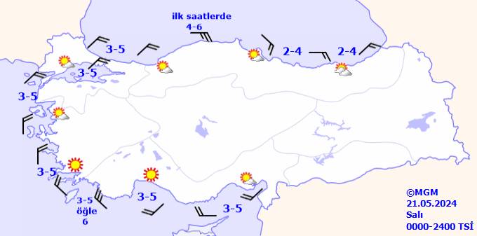 Havalar ne zaman ısınacak? Meteoroloji açıkladı! 21 Mayıs 2024 Salı hava durumu nasıl olacak? 10